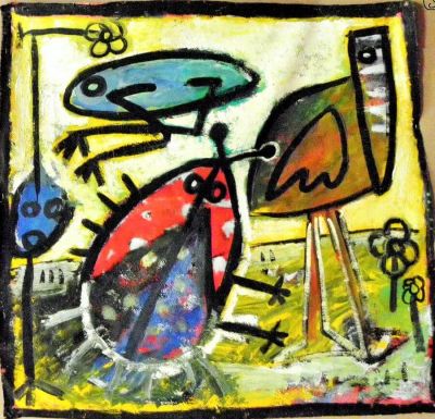 peinture figurative animaux