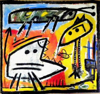 toile figurative contemporaine