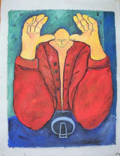 peinture à l'huile contemporaine