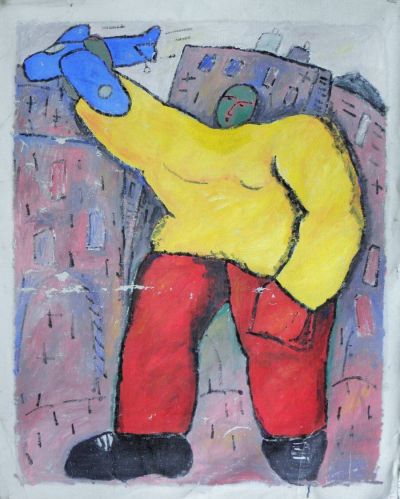 peinture figurative à l'huile