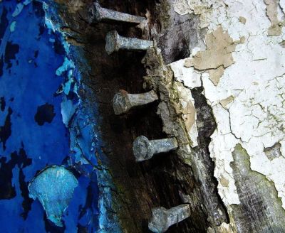 photo cimetière bateaux Morbihan