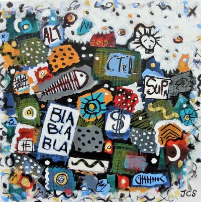 peinture contemporaine dérèglement climatique