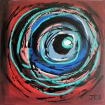 acrylique abstraite sur toile