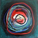 art contemporain peinture acrylique