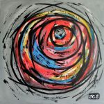 toile acrylique contemporaine