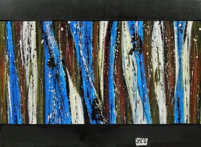 acrylique abstraite sur toile