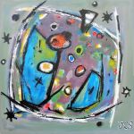 acrylique contemporaine sur toile