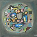 toile contemporaine acrylique