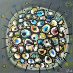 toile contemporaine acrylique