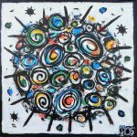 acrylique abstraite contemporaine