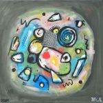 peinture artistique contemporaine abstraite